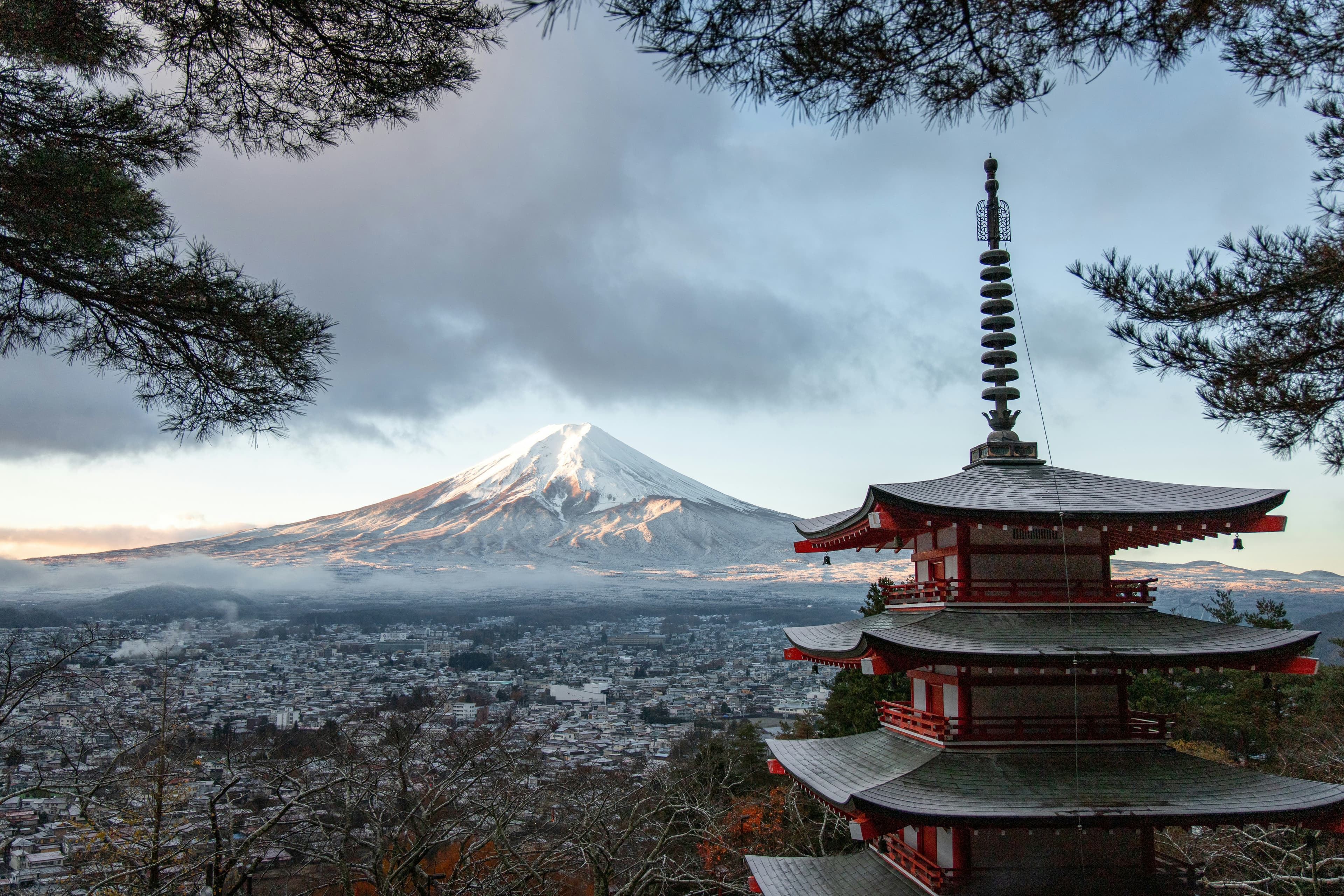Invierno en Japón